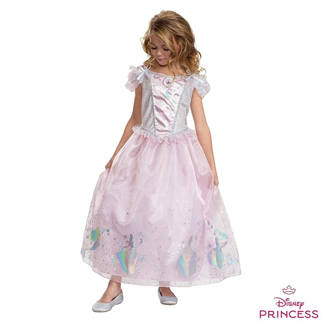 Foto 2 de 5 de Déguisement Multi-Princesses Deluxe - 100ème Anniversaire Disney - Fille
