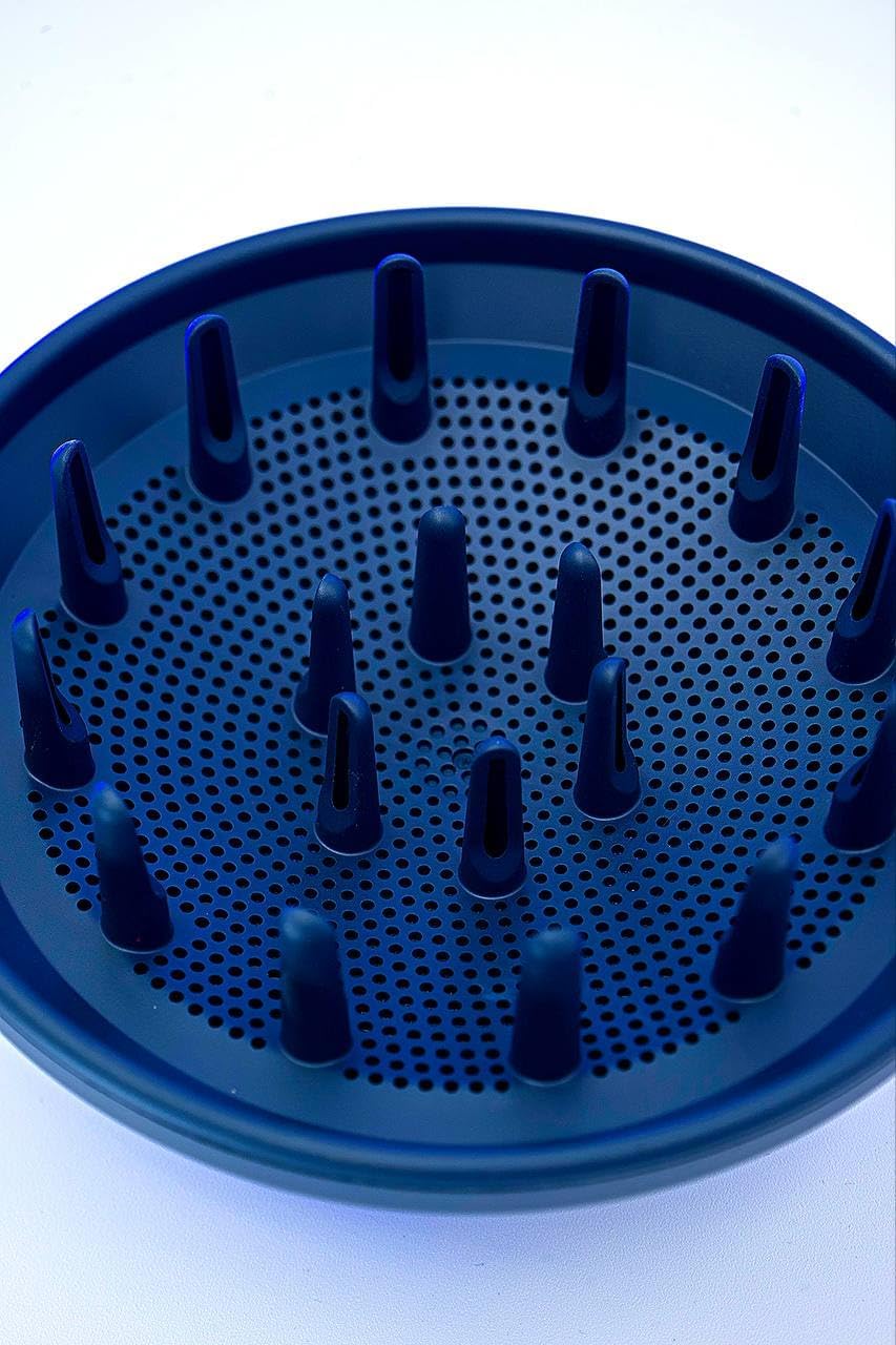 Supreme Trimmer ST Curly Hair Diffuser Adaptable for Blow Dryer SHD347 for Curly or Wavy Hair | HDi300 Blue