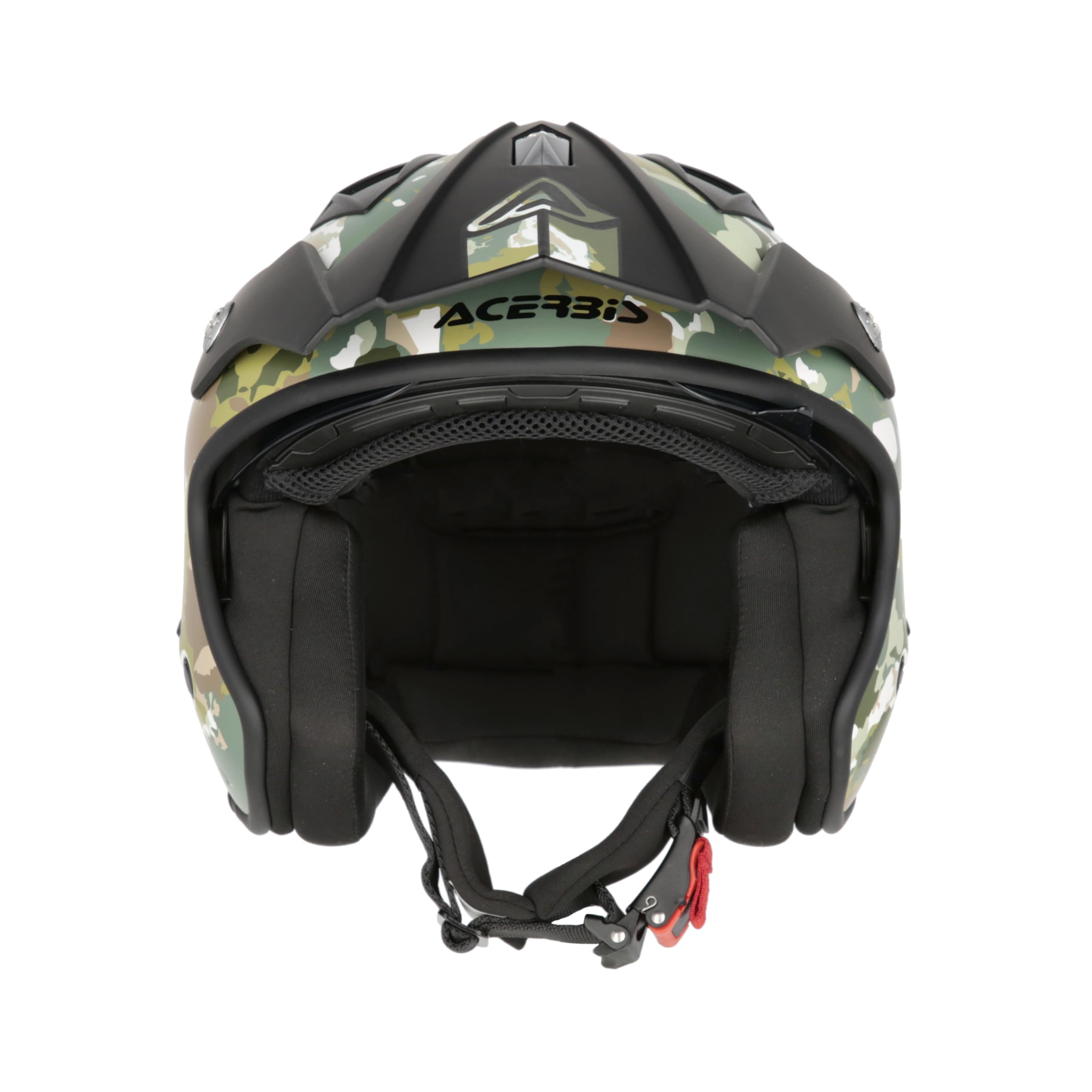 Casco Acerbis Helmet Jet Aria Trial 22.06 Camuflaje Verde Talla L