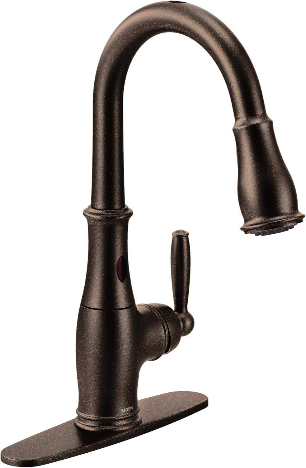 40% оƒƒ Dіѕсоunt Moen 7185EORB Brantford Motionsense Two-Sensor Touchless One-Handle High Arc Pulldown Kitchen Faucet Featuring Reflex, Oil-Rubbed Bronze