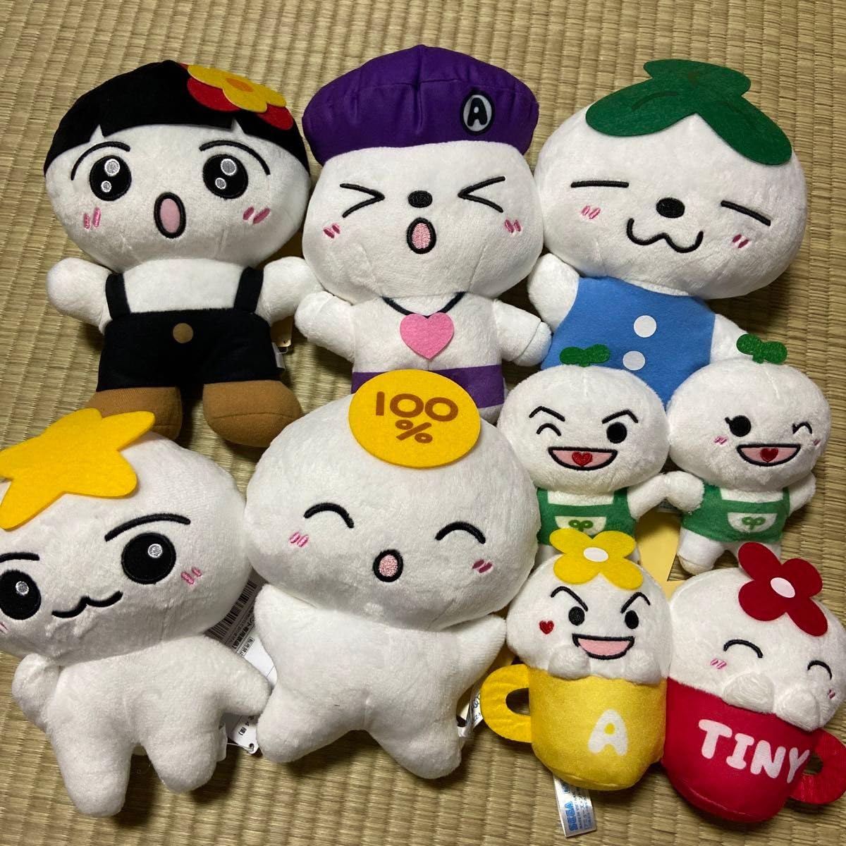 Amazon.co.jp: TEEZ-MON ぬいぐるみ ATEEZ 全種セット : おもちゃ