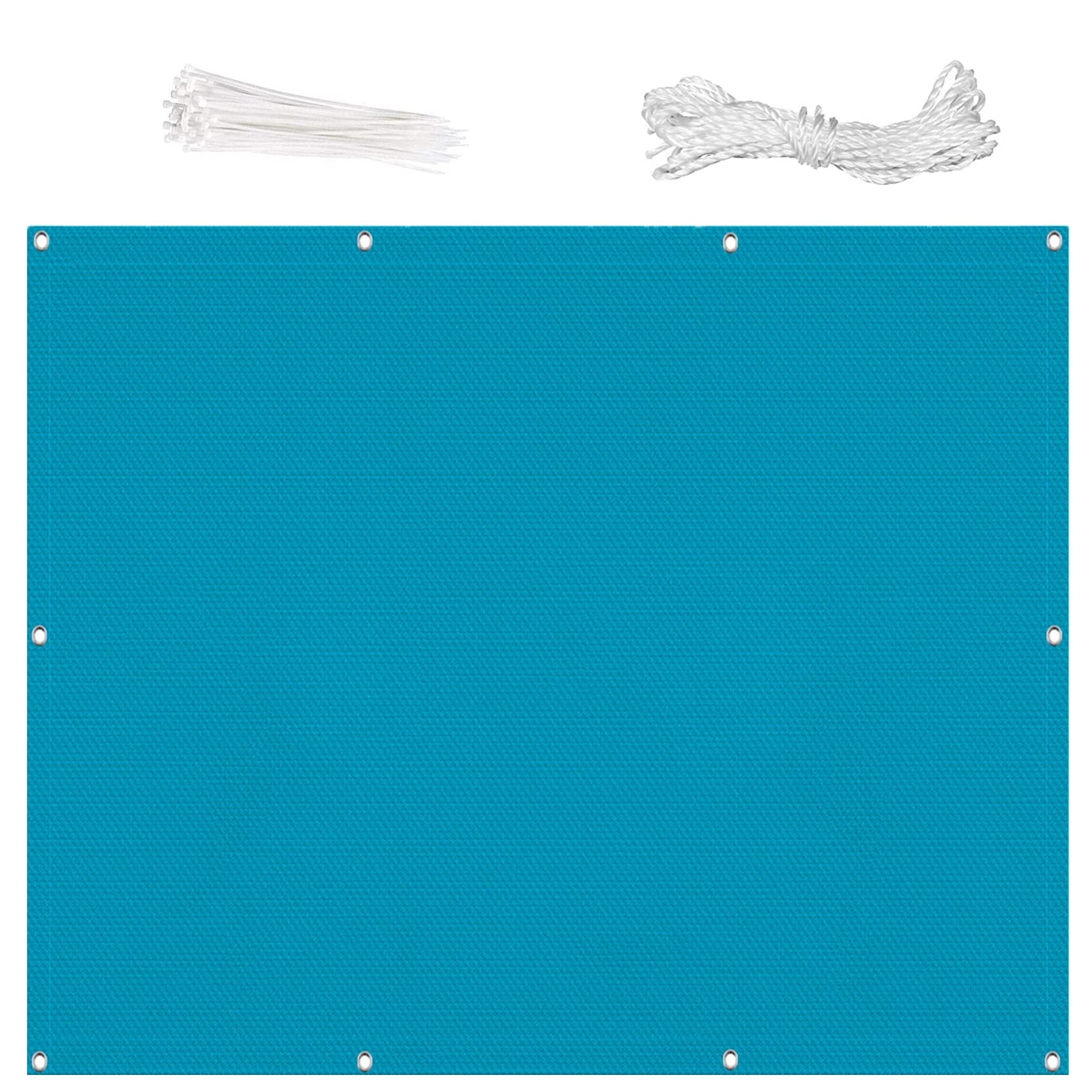Bouclier de confidentialité bleu pour balcon terrasse jardin résistant intempéries