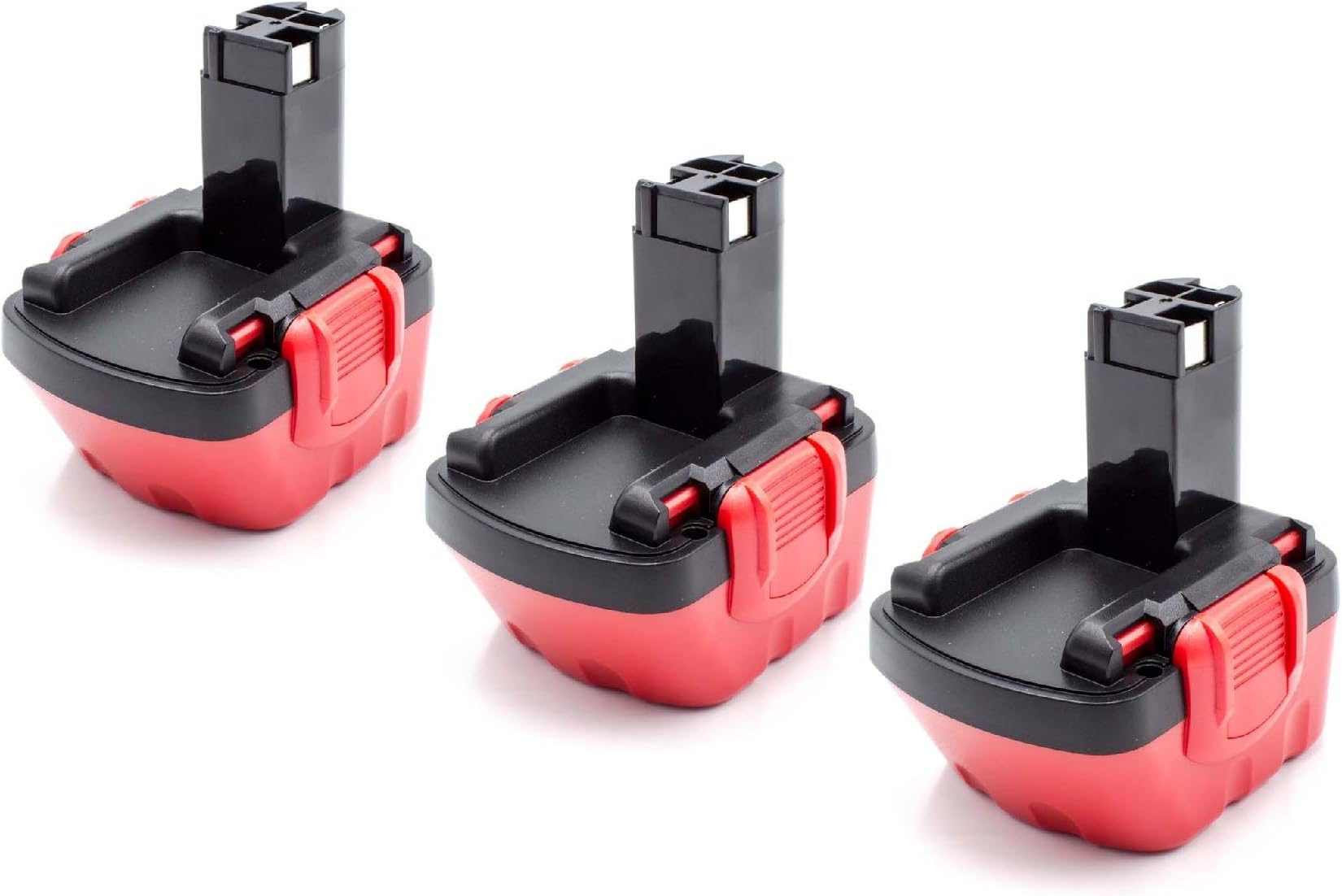 vhbw 3x Battery compatible with Strapex STB65, STB63, STB61 Power Tools (1500 mAh, NiMH, 12 V)