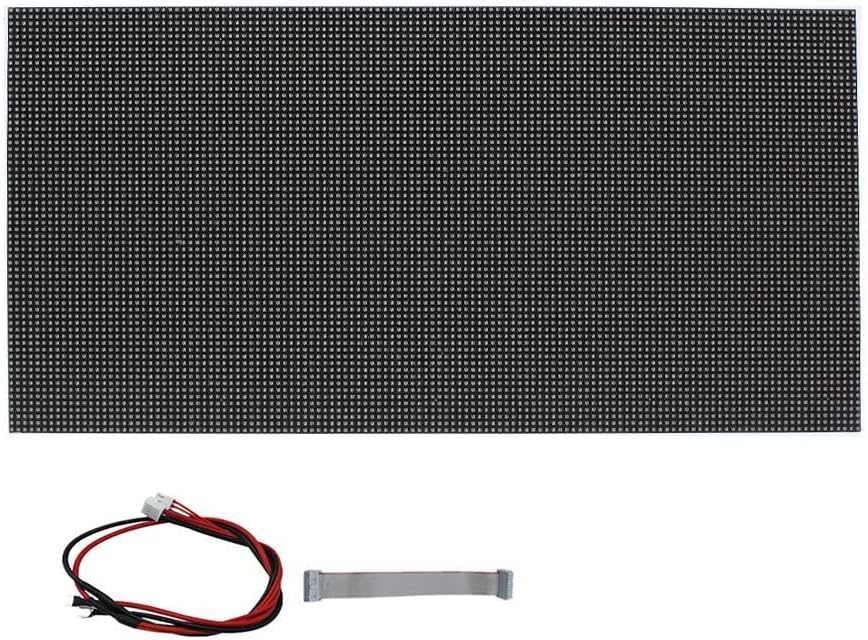 BLL P2 Silicon LED Matrix Module (256x128mm), 8192 dots, 150° Bend Angle, 1/32 Scan, 800 Nits with Flexible RGB Digital Pixel Panel Screen, Brightness for Indoor Display
