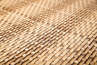 Polyethylene (PE) Rattan Balcony Cladding, Balcony Covering, Privacy Screen, Wind Protection Mat for Balcony, Patio, Garden (RD08 Straw, 80)