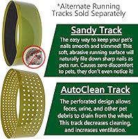 Vista 6 de Silent Runner 12" Wide + Cage Attachment - Silent, Fast, Durable Exercise Wheel - Sugar Gliders, Degus, Rats, Hedgehogs, Prairie Dogs & Small Pets