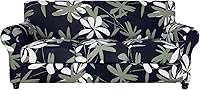 Vista 75 de SearchI Funda elástica para sofá, funda para sillón de 2 piezas con funda de cojín separada para silla, protector de muebles lavable para sala