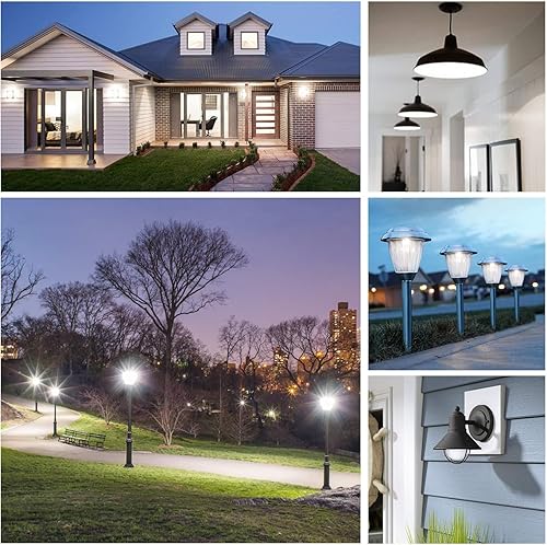 Miniatura 7 de Bombillas para exteriores del atardecer al amanecer equivalentes a 100 vatios, bombilla con sensor de encendidoapagado automático de 11 W, luz