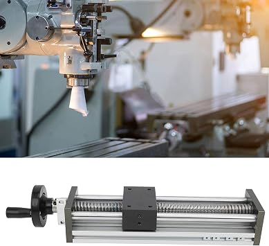 Linear Motion Guide Rail, Slide Linear Stage 2-Axis Ball Manual Sliding Table Accurate Guide Platform 200mm Stroke(EBX1610), Linear Guides