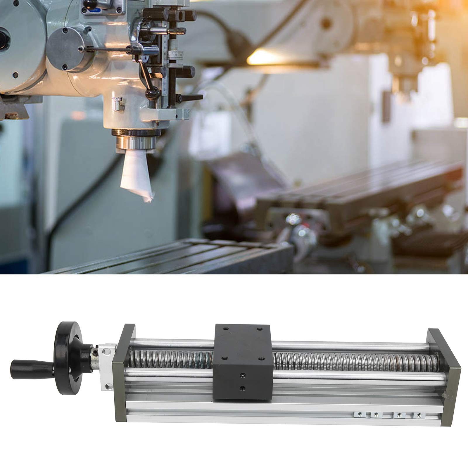 Garosa Schiebelineartisch, Linearer Führungsschiebetisch, Effizient und Stabil für Ingenieure für Drehmaschinen (EBX1610)