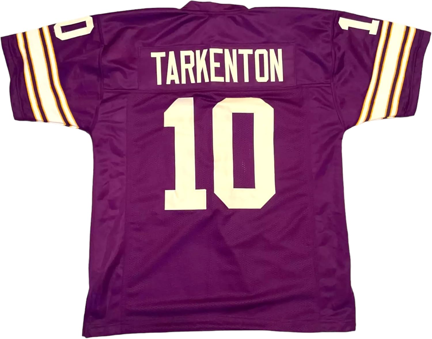 Fran Tarkenton Purple Jersey Stitched Custom Football New No Brand/Logos Youth Sizes