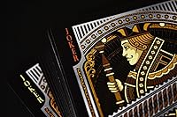 Vista 6 de Baraja de naipes de póquer de cobre aislante con papel de aluminio en la parte posterior con diseño personalizable