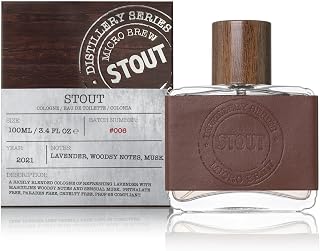 Distillary Series Micro Brew Stout Eau de Toilette, Cologne for Men, 3.4 Oz