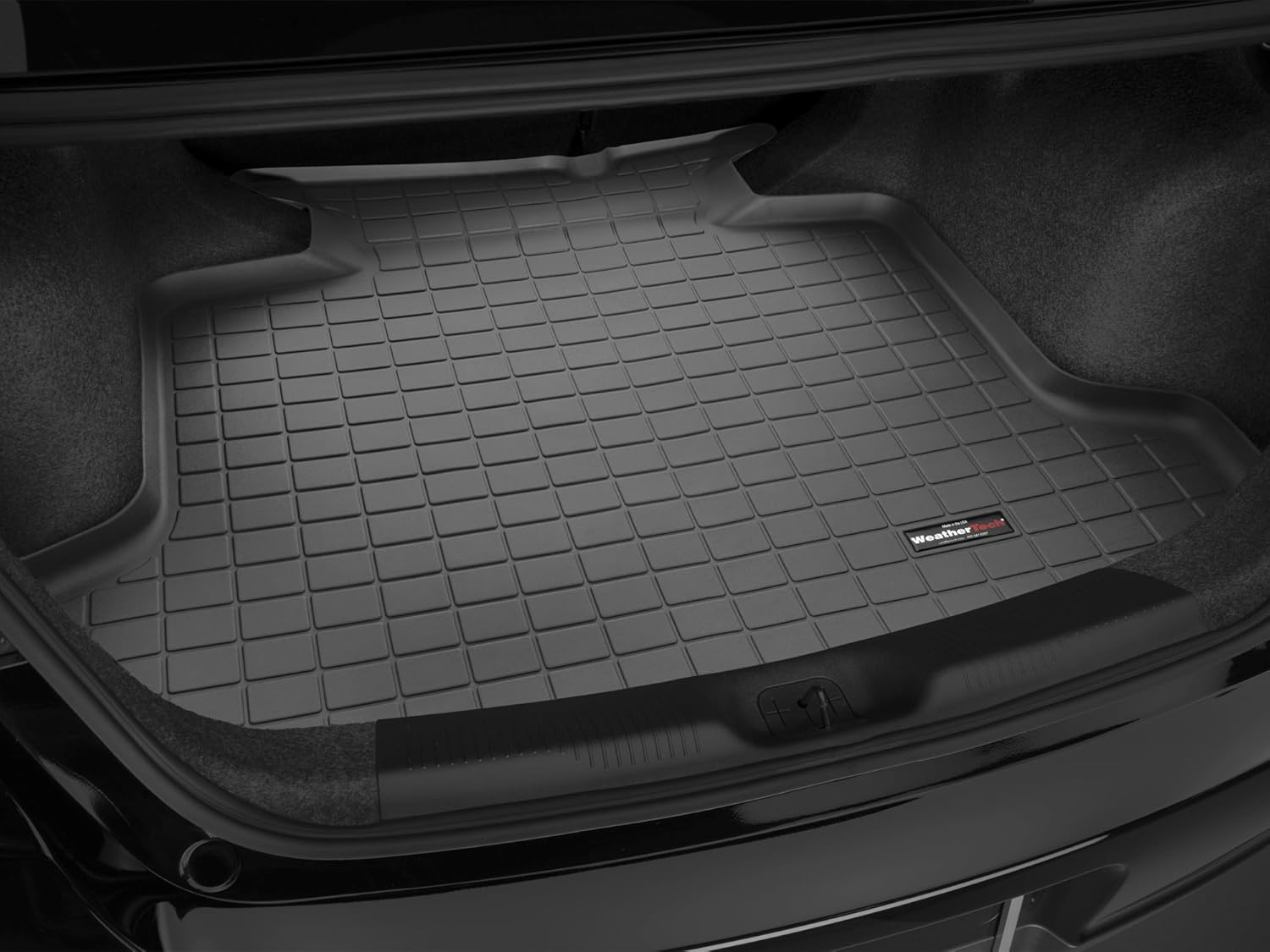 WeatherTech Cargo Trunk Liner for Dodge Dart, Trunk (40576), Black