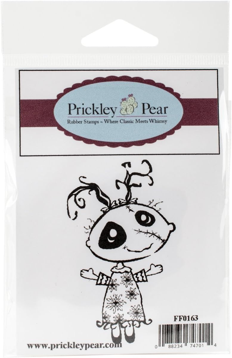 No Tools Rain Saving Device Cling Stamps 2.5 x 1.75-inch Daisy The Zombie, 5.7 x 3.8 x 0.1 cm, Multicoloured