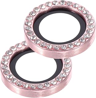 UKCOCO 2Pcs Lens Protection Ring Usb c Charger Vent Concealer Protector Watch Pro Smart Connector Film Light Grip Lens Cover Protective Privacy Screen Car Guard Oh Stand Screen Pink Tempered Glass