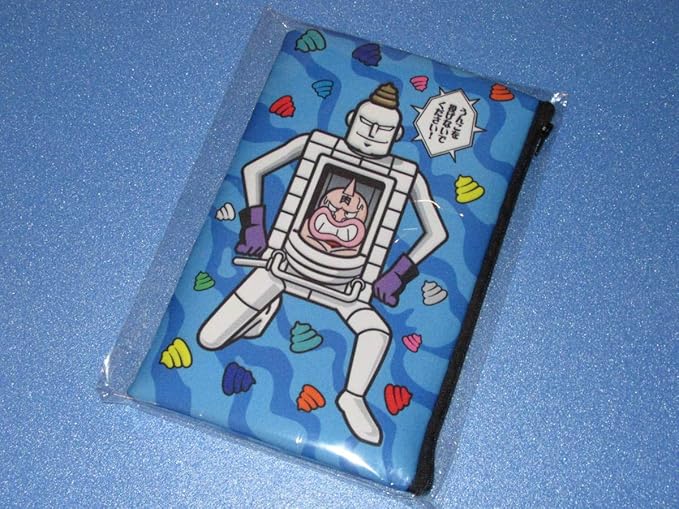 Amazon Co Jp キン肉マン ポーチ ペンケース ベンキマン タバコの吸いがら ガム パンツを便器に流さないでください 文房具 オフィス用品