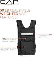 Vista 4 de CAP Barbell Chaleco con peso ajustable Varios tamaños