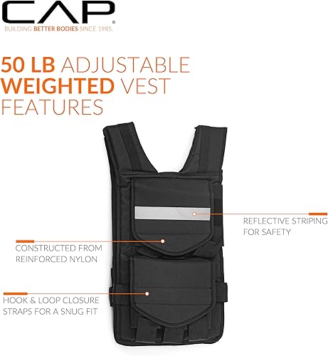 Miniatura 4 de CAP Barbell Chaleco con peso ajustable Varios tamaños