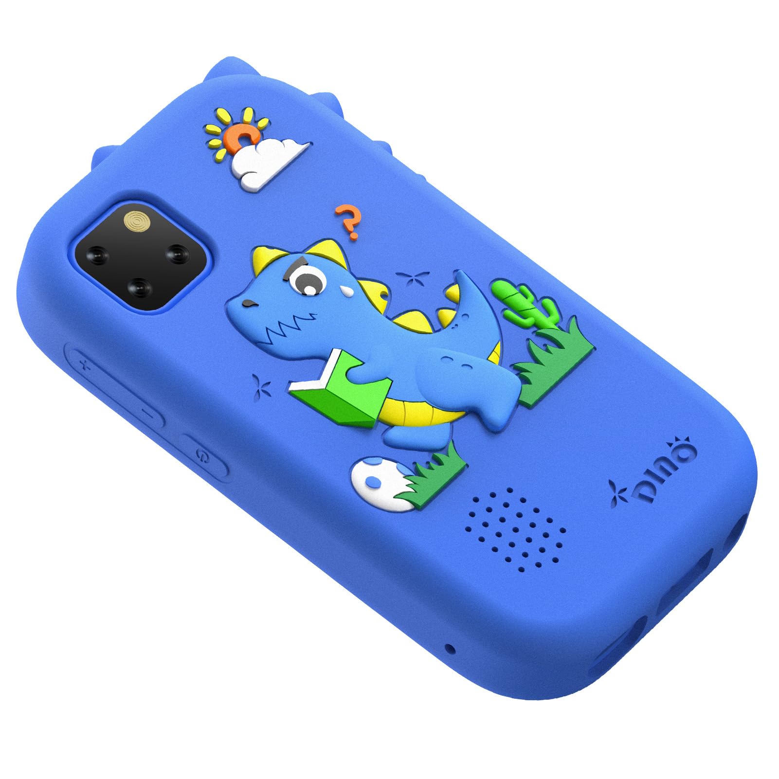 Zunate Telefono per Bambini con Fotocamera da 32 GB e Giochi |Lettore MP3 Touchscreen da 2,8 Pollici per Bambini, Giocattolo Educativo per Ragazze (BLUE)