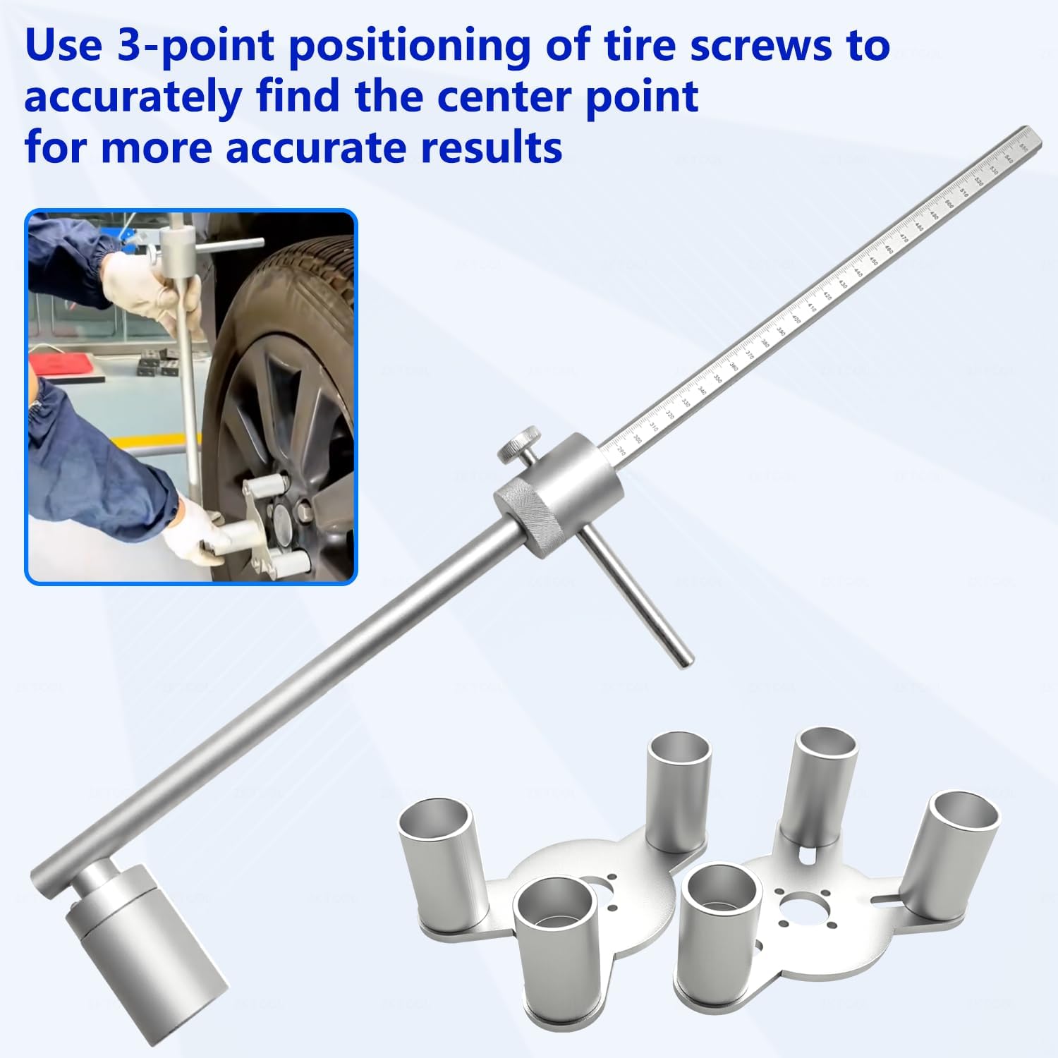 ZKTOOL Vehicle Height Measurement Tool Ride Height Setting Adapter Tool ...