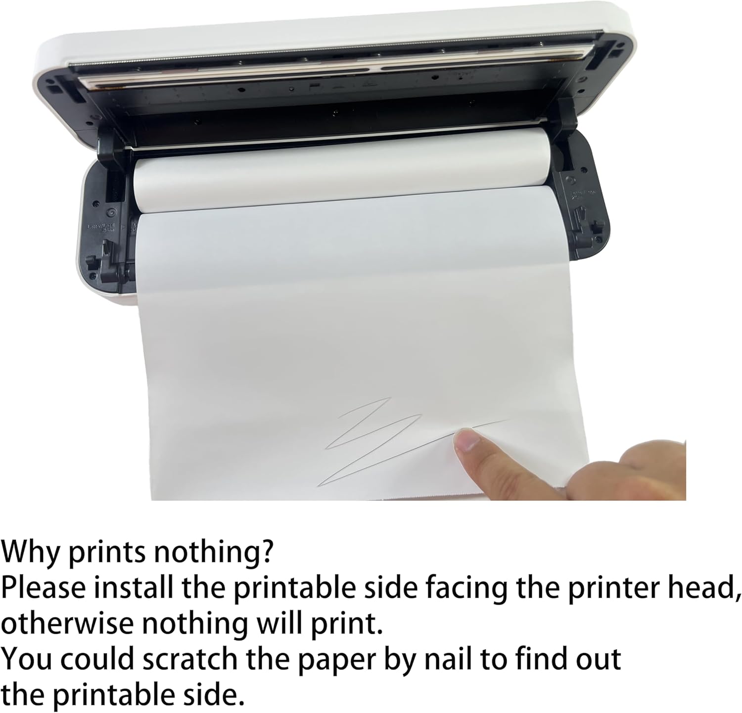 iooioo, 8 rolls, thermal printer paper 8.5x11 letter size, rolled, BPA free. For aixiqee, IOOIOO, GUTHERREN, minzhi, Jadens, Gloryang, Peripage, Munbyn, Hprt, Phomemo, other printers(lasting 3 years)