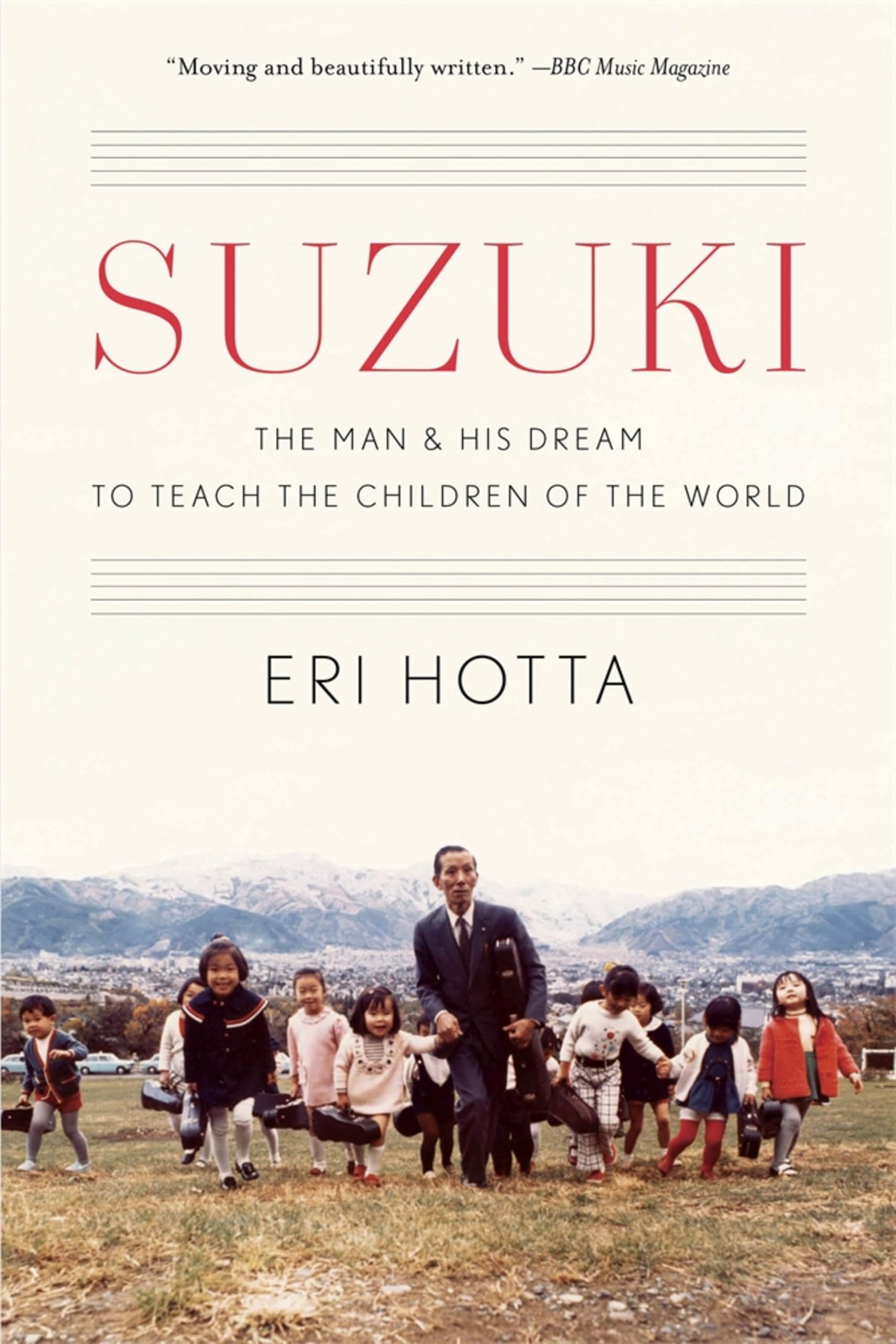 Livre Suzuki: The Man and His Dream pour accompagner l'éveil musical de vos enfants