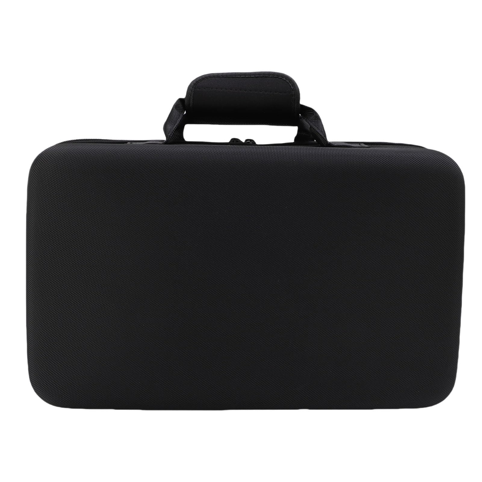 Bewinner Twardy futerał na konsolę do Gier Duża pojemność, Pionowy Stojak Torba do Przechowywania Kontrolera Konsoli Kable USB Zasilacz dla Podróżnika Nylon + EVA (BLACK)