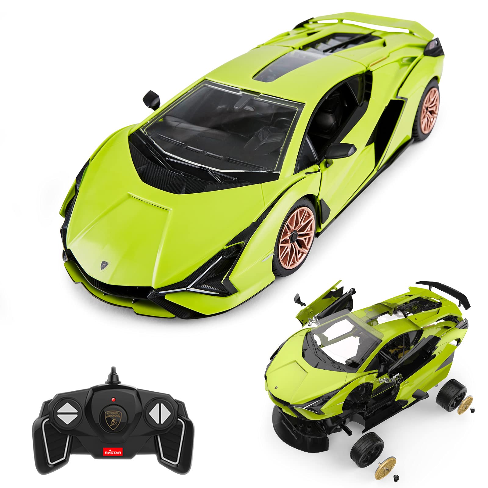 Buy RASTAR 1/18 RC Car Model Kits to Build for Kids and
