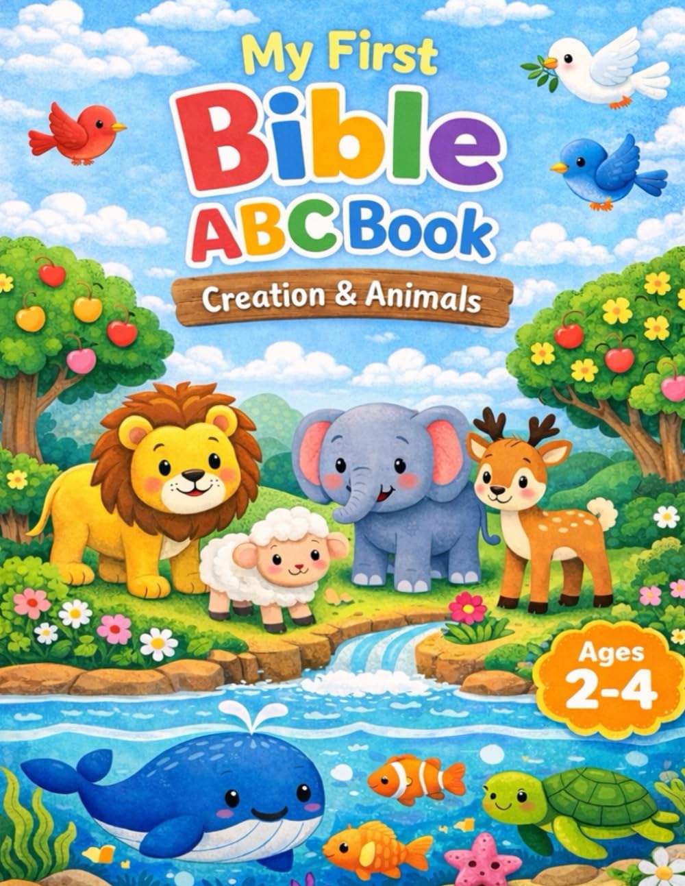 My first Bible ABC Book The creation and animals: Toddler 2-4 yrs of age