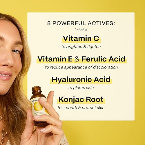 Miniatura 4 de Mad Hippie Suero de vitamina C con vitamina E cuidado de la piel repleto de ingredientes activos veganos naturales aplicar antes del protector solar