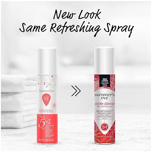 Miniatura 3 de Summer's Eve Espray refrescante, Golden Glamour, 2 onzas (paquete de 9)