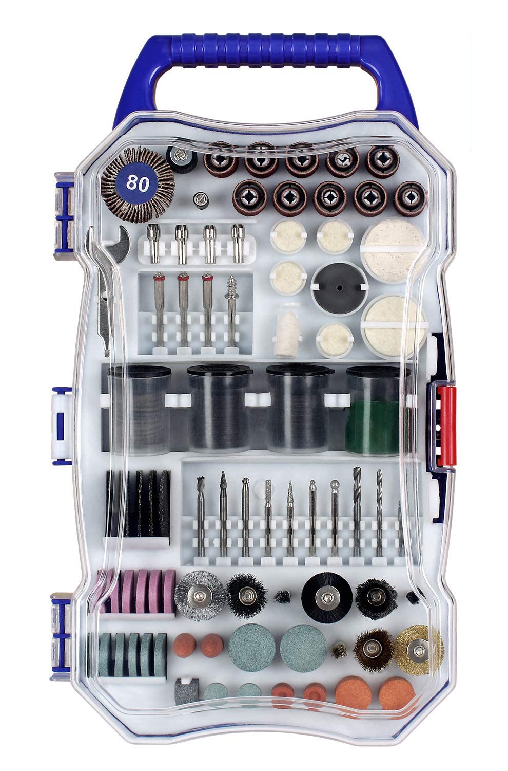 WORKPRO Rotary Tool Accessory Set, 208 