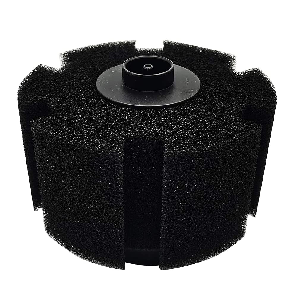 2 szt. XY-280 akwarium mini cylinder miękki biochemiczny filtr gąbkowy 2 szt. czarny