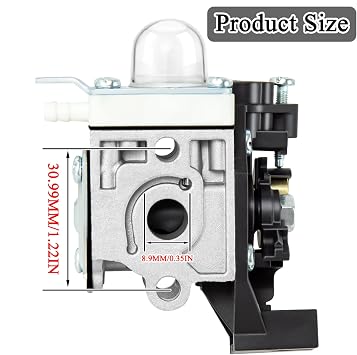 SRM 225 Carburetor with Spark Plugs Kit for ECHO SRM225 GT225 GT225i GT225L PAS225 PE225 PPF225 SHC225 SRM225 SRM225U Trimmer Weedeater Parts Replace ZAMA RB-K93 Carburetor