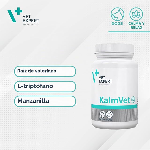 Foto 3 de 8 de KALMVET 60 Cápsulas TWIST OFF - Alivio del estrés para perros y gatos de VET EXPERT
