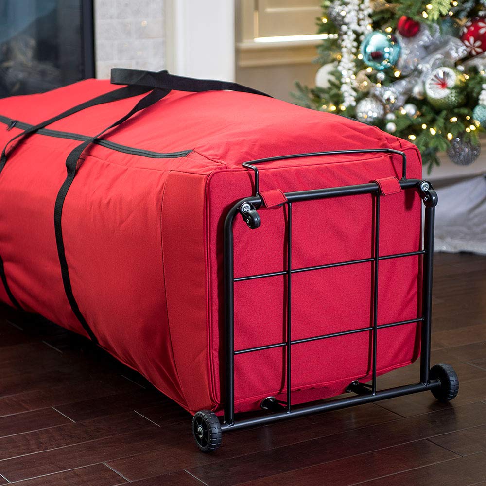 [XXL Rolling Duffle Bag Tree Storage] 12 Foot Christmas Tree Storage