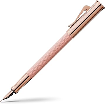 Graf von Faber-Castell Guilloche Rose Blush, Fountain Pen - Medium