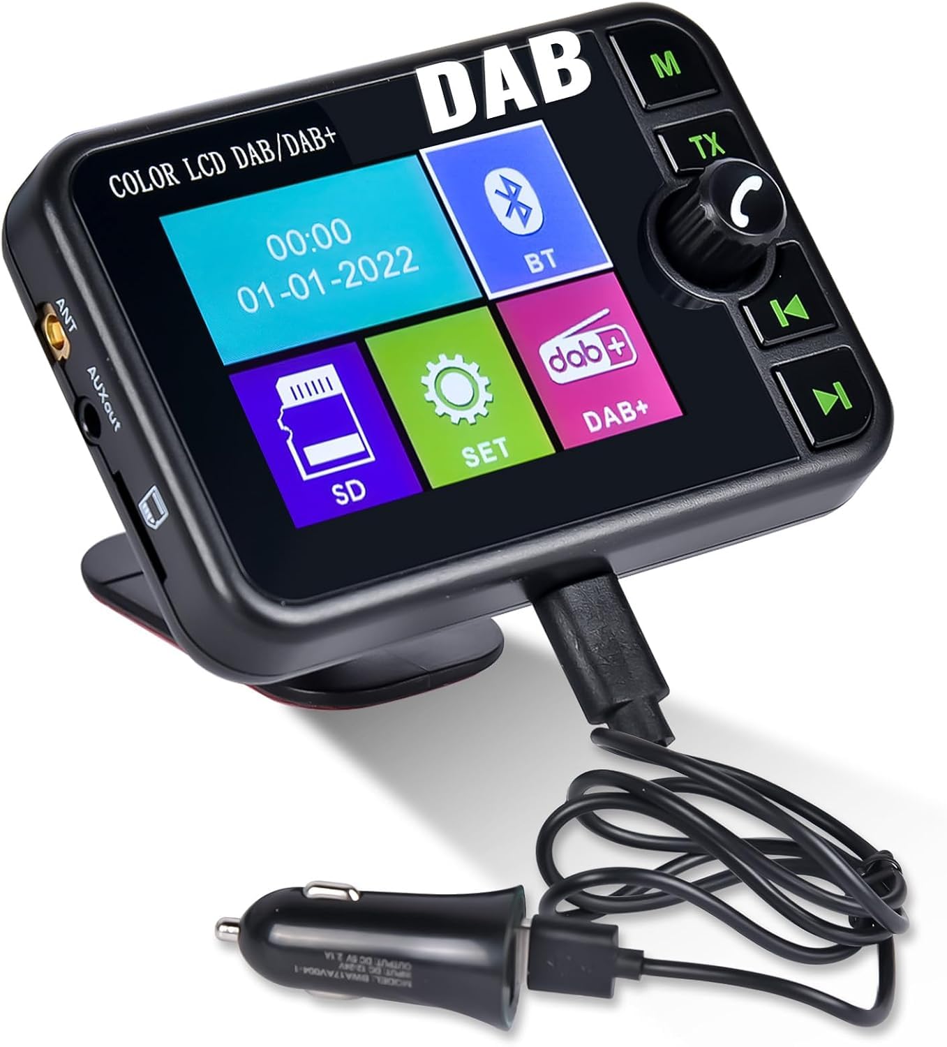 Ricevitore Dab Adattatore DAB/DAB+ Per Autoradio Android - Foto 5