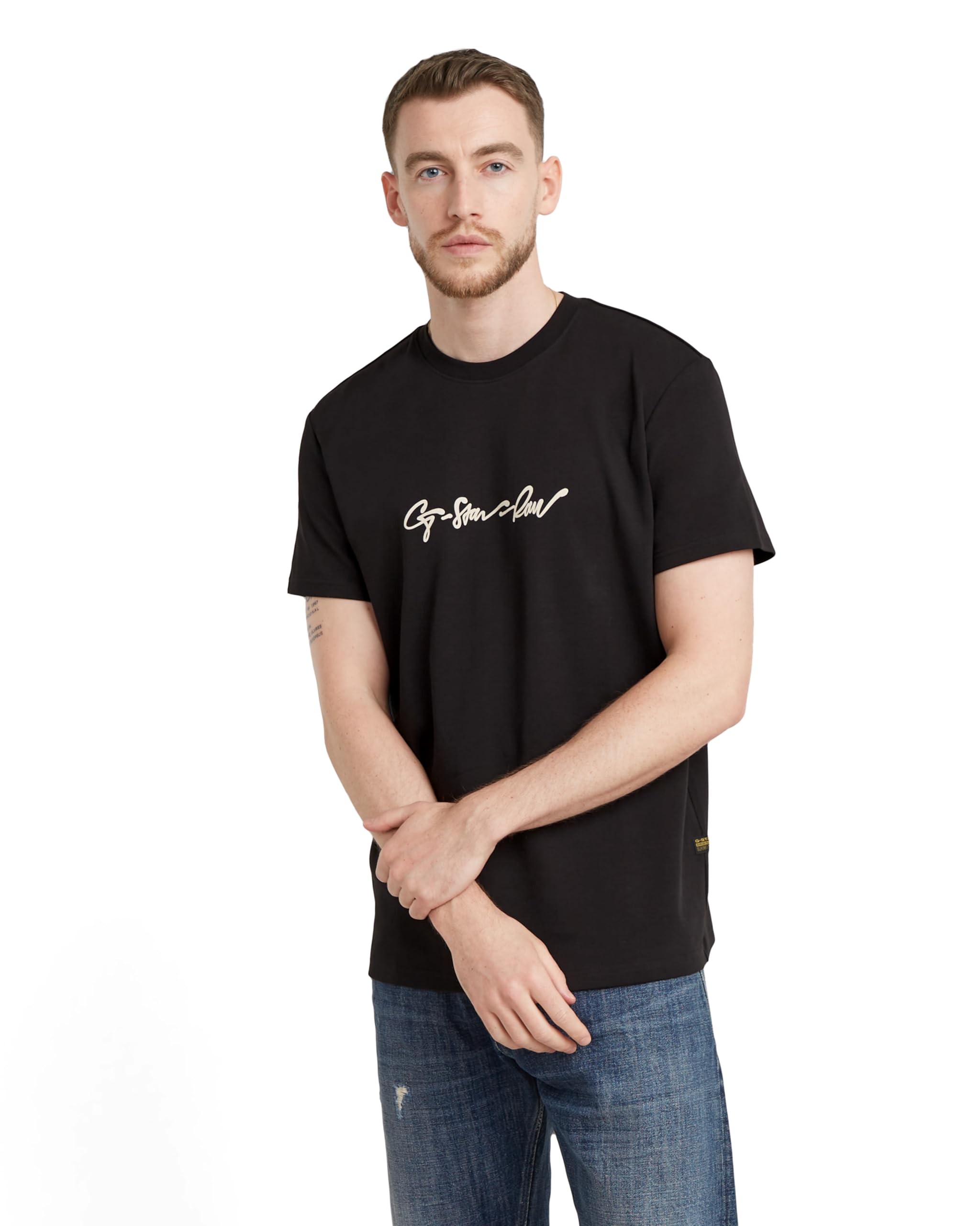 G-Star Herren Deeggie Relaxed Straight Jeans