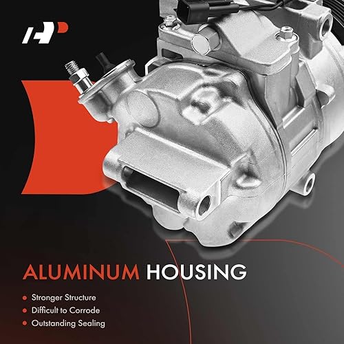 Miniatura 3 de A-Premium Compresor de aire acondicionado con embrague compatible con Ford Explorer 2011-2015, Police Interceptor Utility 2013-2015, Sport Utility
