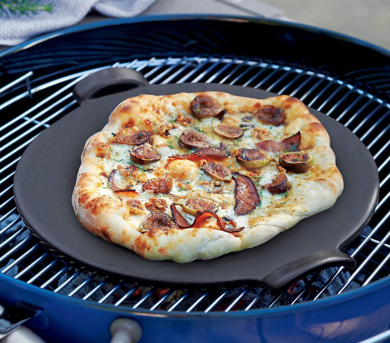 Emile Henry Made In France Flame Individual Pizza Stone 10", Figue