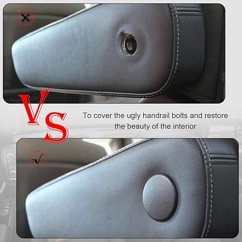 Miniatura 5 de gunhunt 2 fundas para reposabrazos de automóvil, PP impermeable T96, accesorios de repuesto para mango de reposabrazos, perno compatible con Chevy