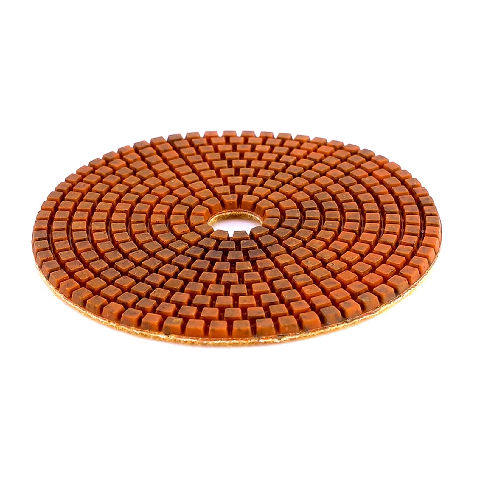 Tarcza Polerska, 4 Szt. 5-Calowe Diamentowe Podkładki Polerskie 125 Mm Nakładka Polerska Do Granitowej, Marmurowej Tarczy Szlifierskiej Do Betonu/400/4 Pcs