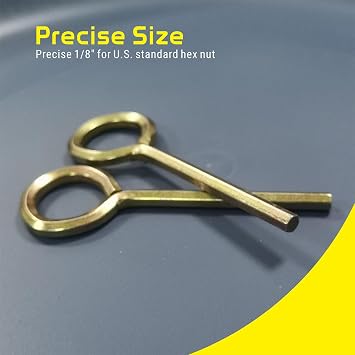 1/8 Standard Hex Dogging Key, Allen Key Sets Wrench Fit on Keychain Push Bar Panic Exit Device Key - 5 Pack