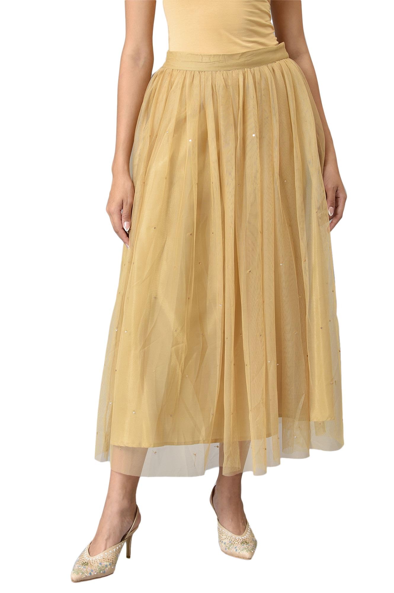 W Strechable Skirts for Women | W for Woman-picture-16