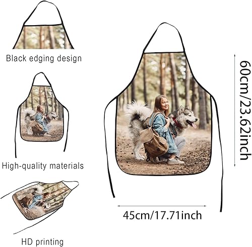 Miniatura 3 de Delantal personalizado para niños y niños pequeños, delantal personalizado para niñas y niños pequeños, para cocinar, hornear, pintar, de 3 a 8 años