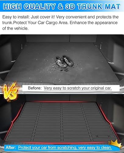 Miniatura 82 de Revestimiento de carga para Toyota RAV4 2013-2018 (sin modelos eléctricos o híbridos) para todo tipo de clima, para accesorios RAV4 resistentes