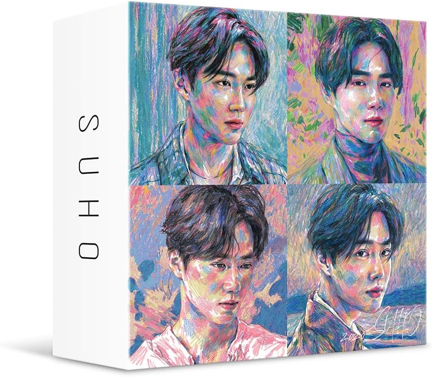 [KIHNO Album] Suho - Self-Portrait (1st Mini Album) KIT+Extra Photocards Set