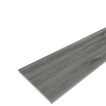 NewTechWood EverLux Basic 20 MIL x 7.08" W x 48" L Waterproof Click Lock Luxury Vinyl Flooring 23.6 sq. ft. /case Glacier Mist